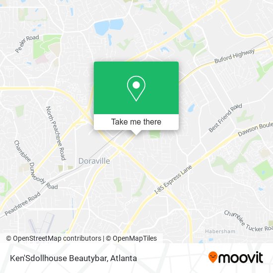 Ken'Sdollhouse Beautybar map