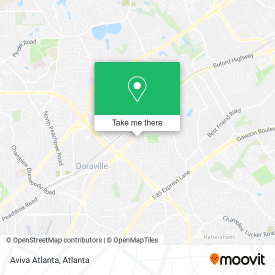 Aviva Atlanta map