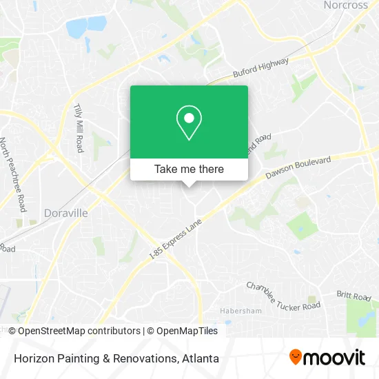 Mapa de Horizon Painting & Renovations