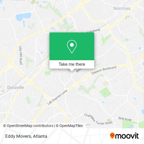 Eddy Movers map