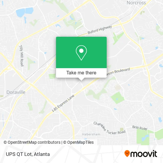 Mapa de UPS QT Lot