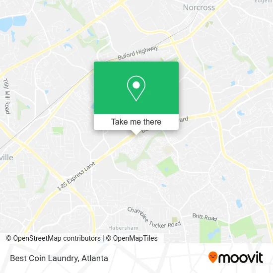 Best Coin Laundry map