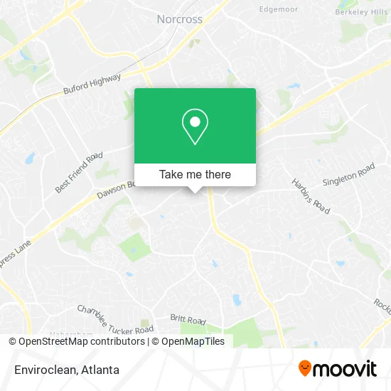 Enviroclean map