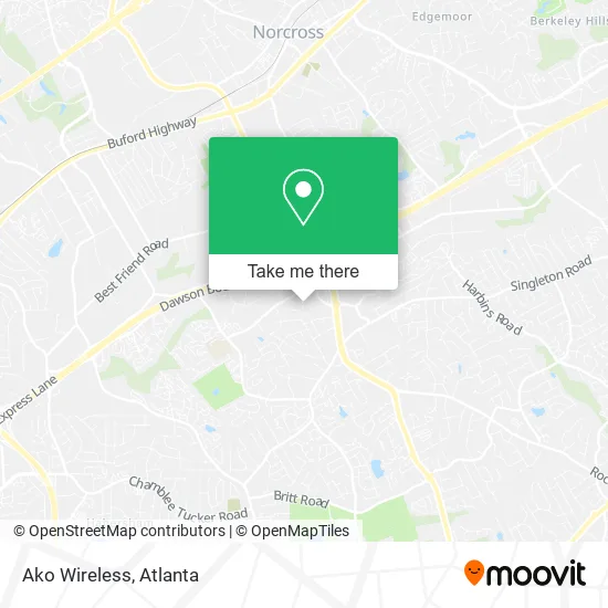 Ako Wireless map