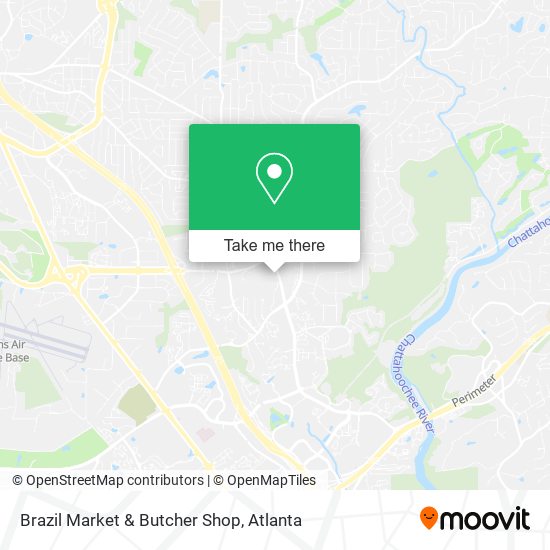 Mapa de Brazil Market & Butcher Shop