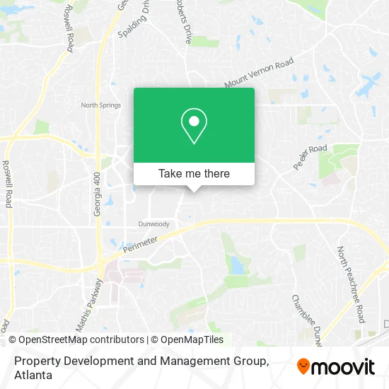 Property Development and Management Group map