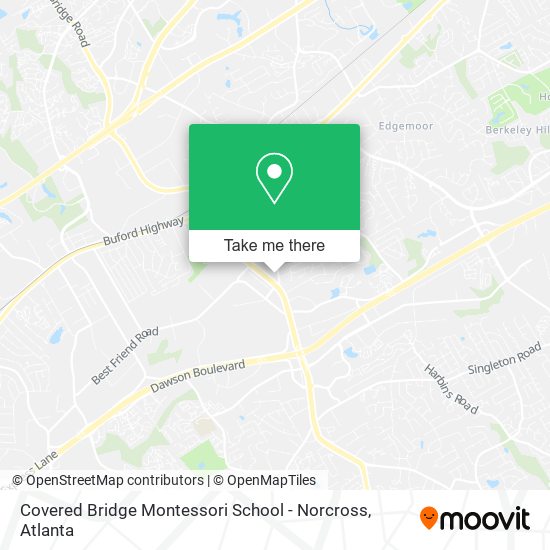 Covered Bridge Montessori School - Norcross map