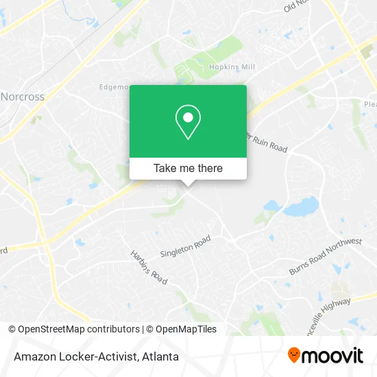 Amazon Locker-Activist map