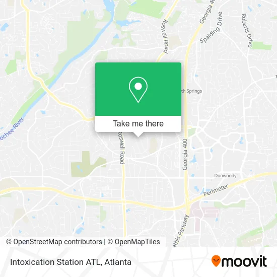 Intoxication Station ATL map