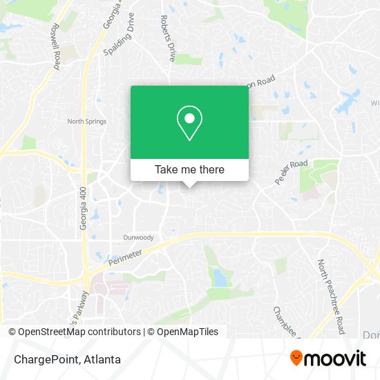 ChargePoint map