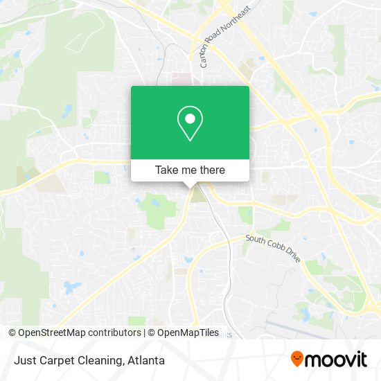 Mapa de Just Carpet Cleaning