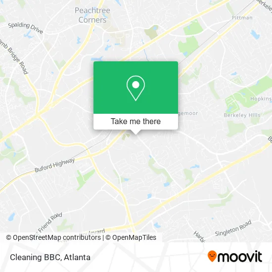 Cleaning BBC map