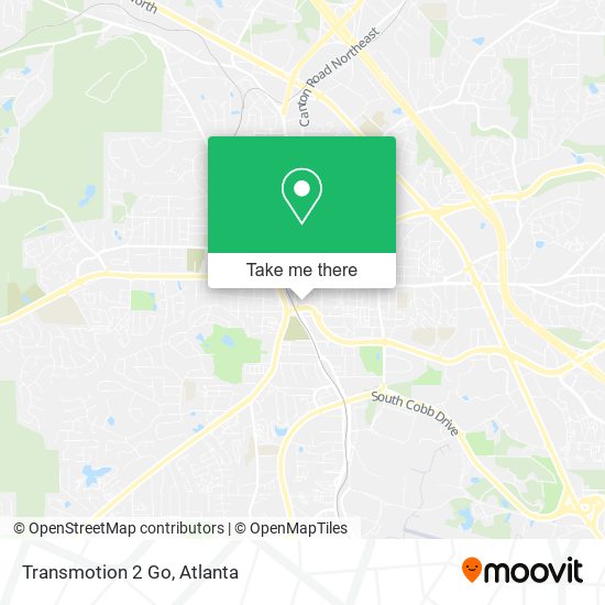 Transmotion 2 Go map