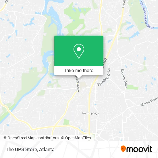 Mapa de The UPS Store