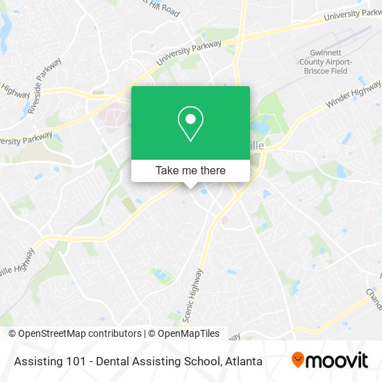 Assisting 101 - Dental Assisting School map