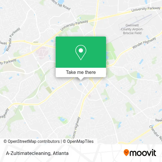 A-Zultimatecleaning map