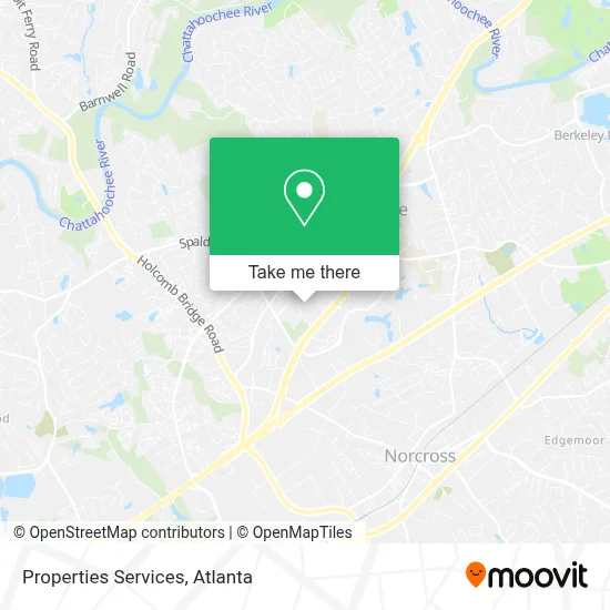Properties Services map