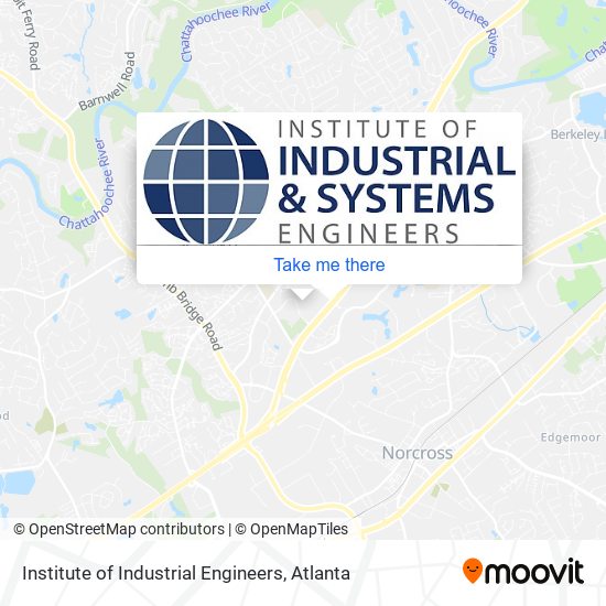 Institute of Industrial Engineers map