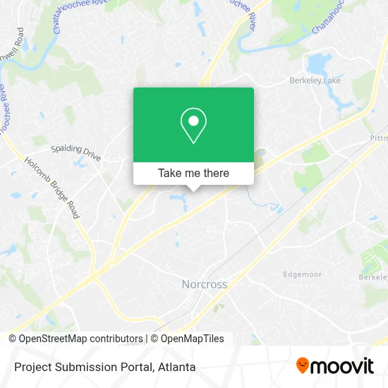 Project Submission Portal map