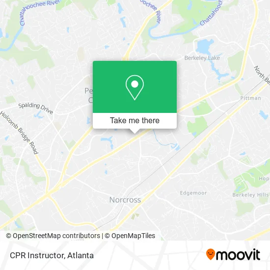 CPR Instructor map