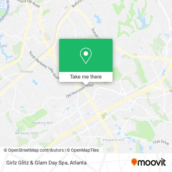 Girlz Glitz & Glam Day Spa map