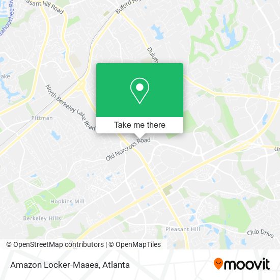 Mapa de Amazon Locker-Maaea