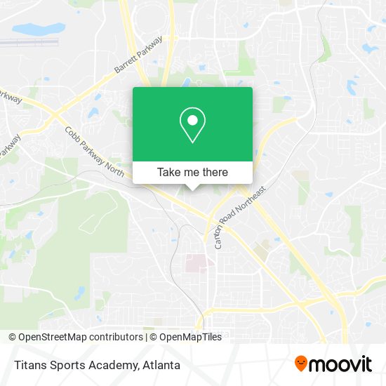 Mapa de Titans Sports Academy