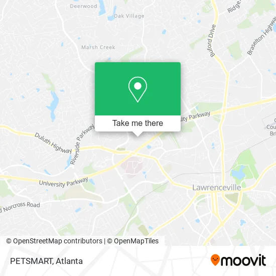 PETSMART map