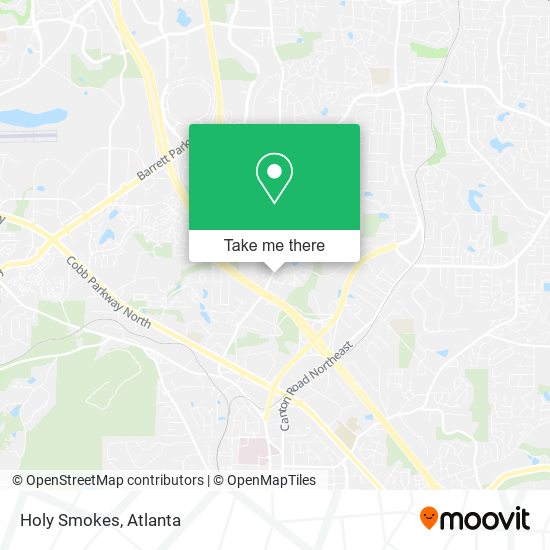 Mapa de Holy Smokes