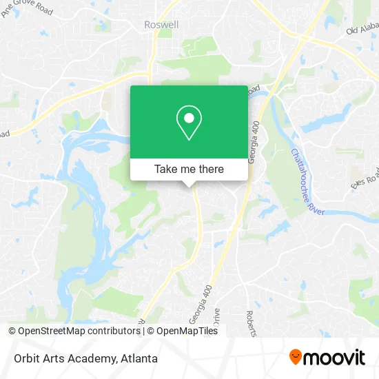 Orbit Arts Academy map