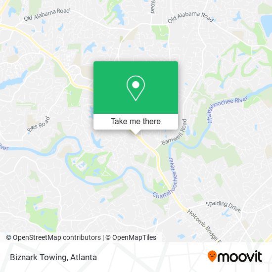 Mapa de Biznark Towing