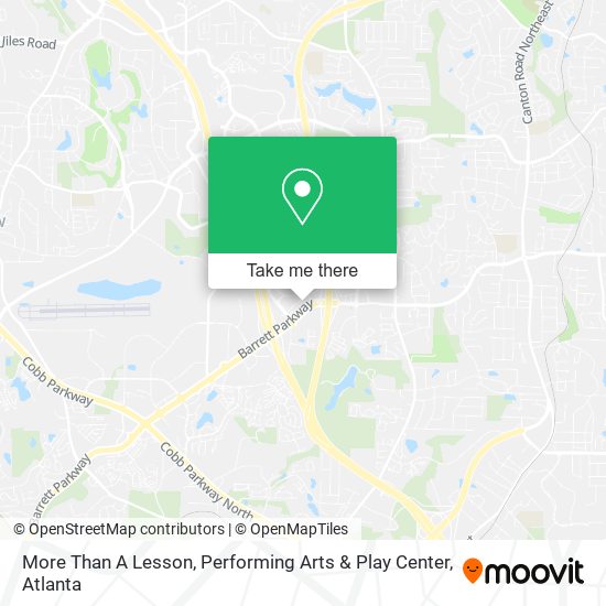 More Than A Lesson, Performing Arts & Play Center map