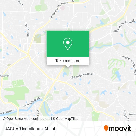 Mapa de JAGUAR Installation