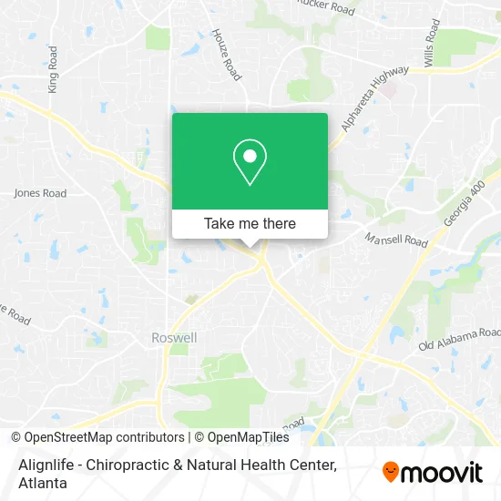 Alignlife - Chiropractic & Natural Health Center map