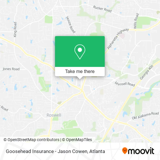 Goosehead Insurance - Jason Cowen map