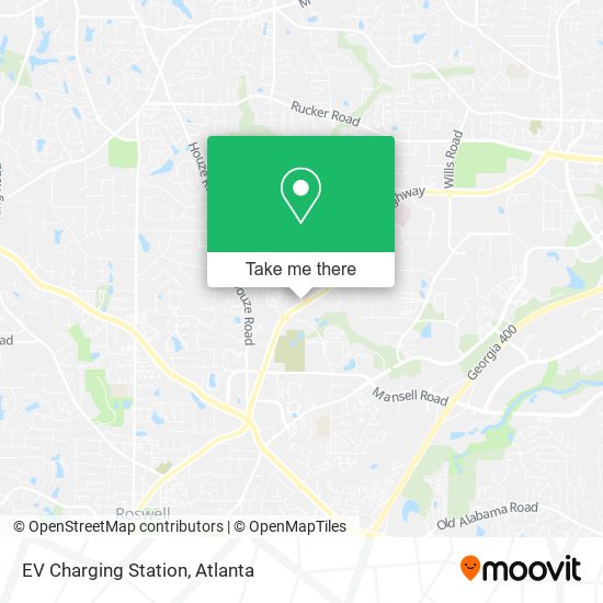 EV Charging Station map