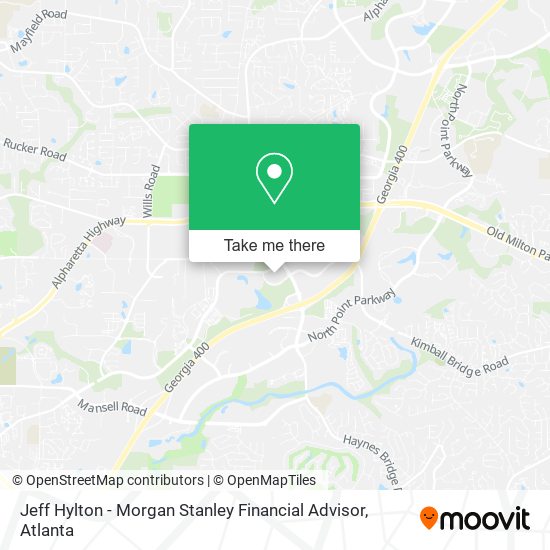 Jeff Hylton - Morgan Stanley Financial Advisor map