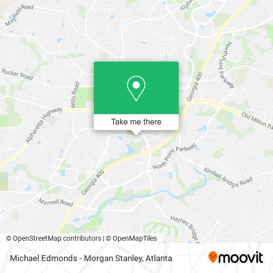 Michael Edmonds - Morgan Stanley map