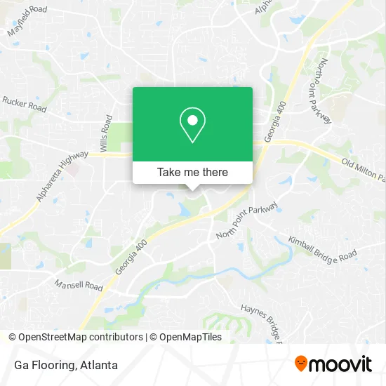 Ga Flooring map