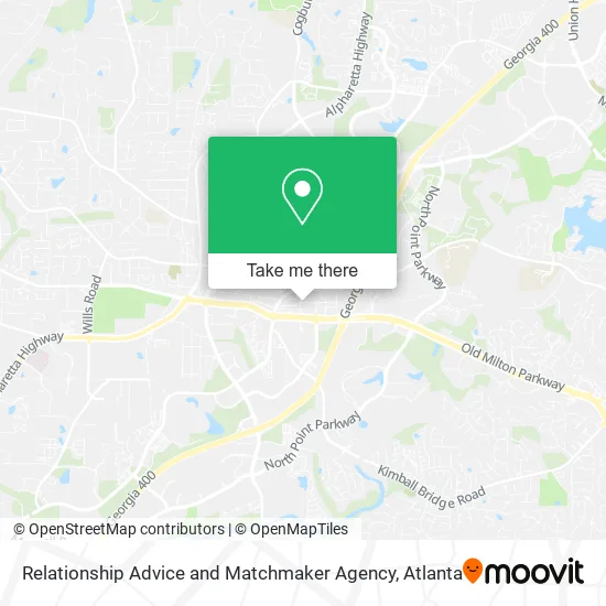 Relationship Advice and Matchmaker Agency map