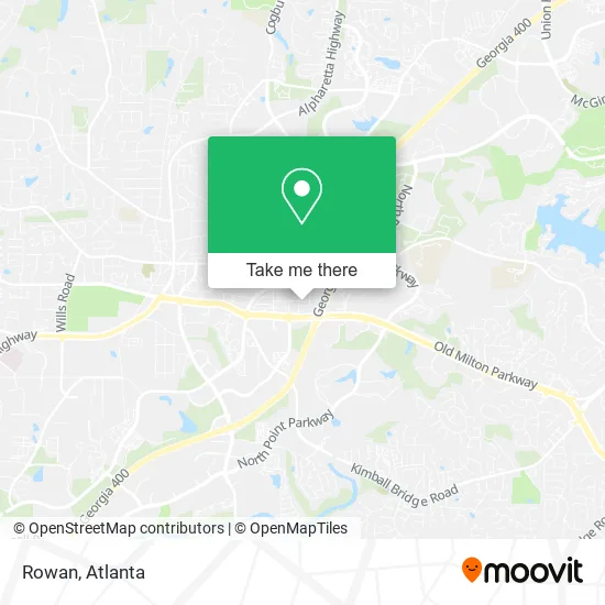 Rowan map