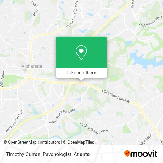 Timothy Curran, Psychologist map