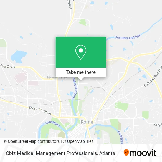 Cbiz Medical Management Professionals map