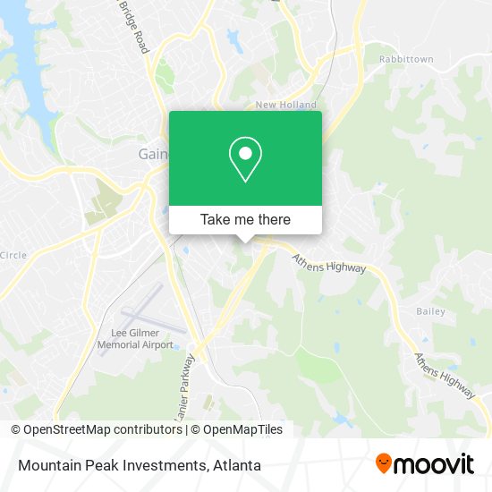 Mountain Peak Investments map