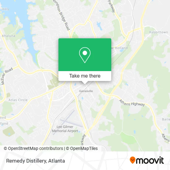 Remedy Distillery map