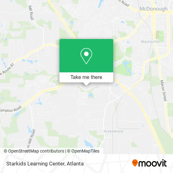 Starkids Learning Center map
