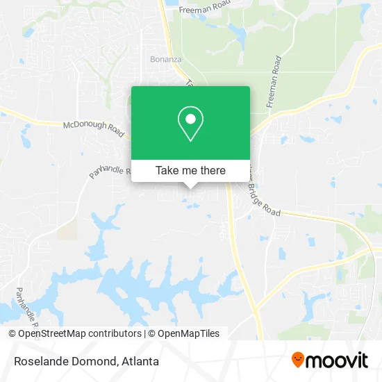 Mapa de Roselande Domond