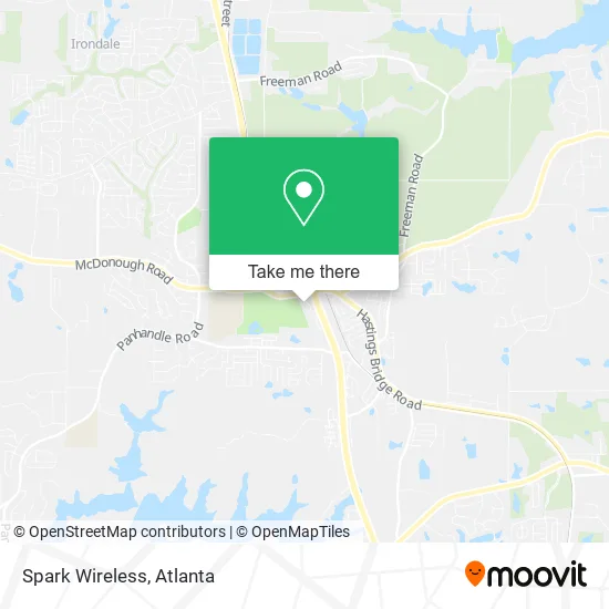 Mapa de Spark Wireless