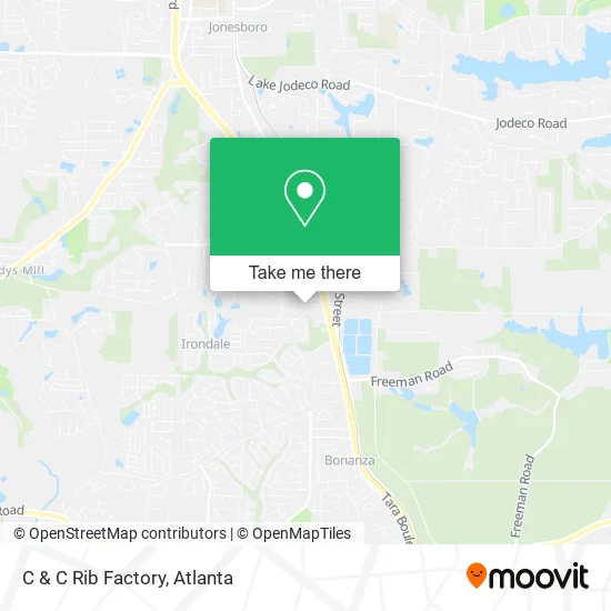 C & C Rib Factory map