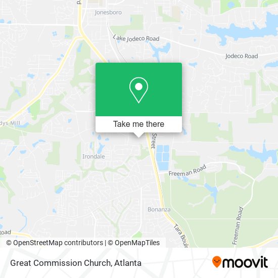 Mapa de Great Commission Church